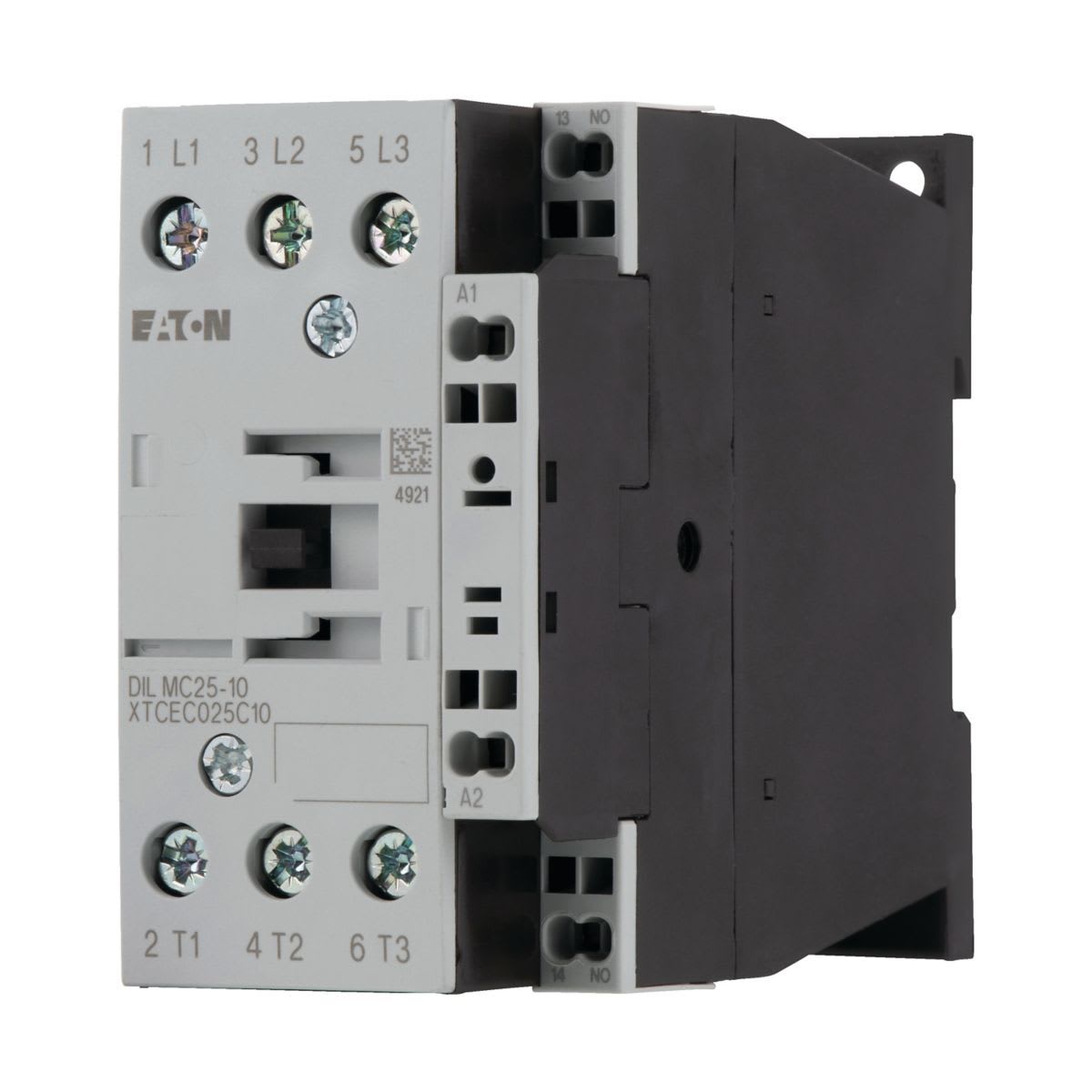 Eaton Electric - Kontaktor, 3 poler, 400V 11 kW, 1 N/O, RDC 24: 24 - 27 V DC