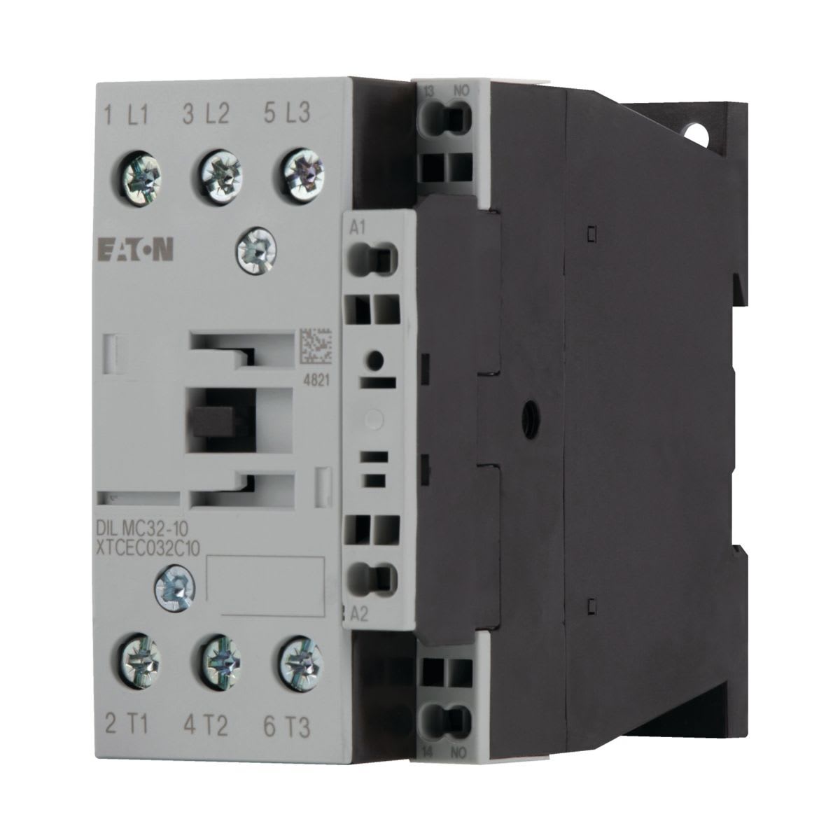 Eaton Electric - Kontaktor, 3 poler, 400V 15 kW, 1 NC, 110 V 50 Hz, 120 V 60 Hz