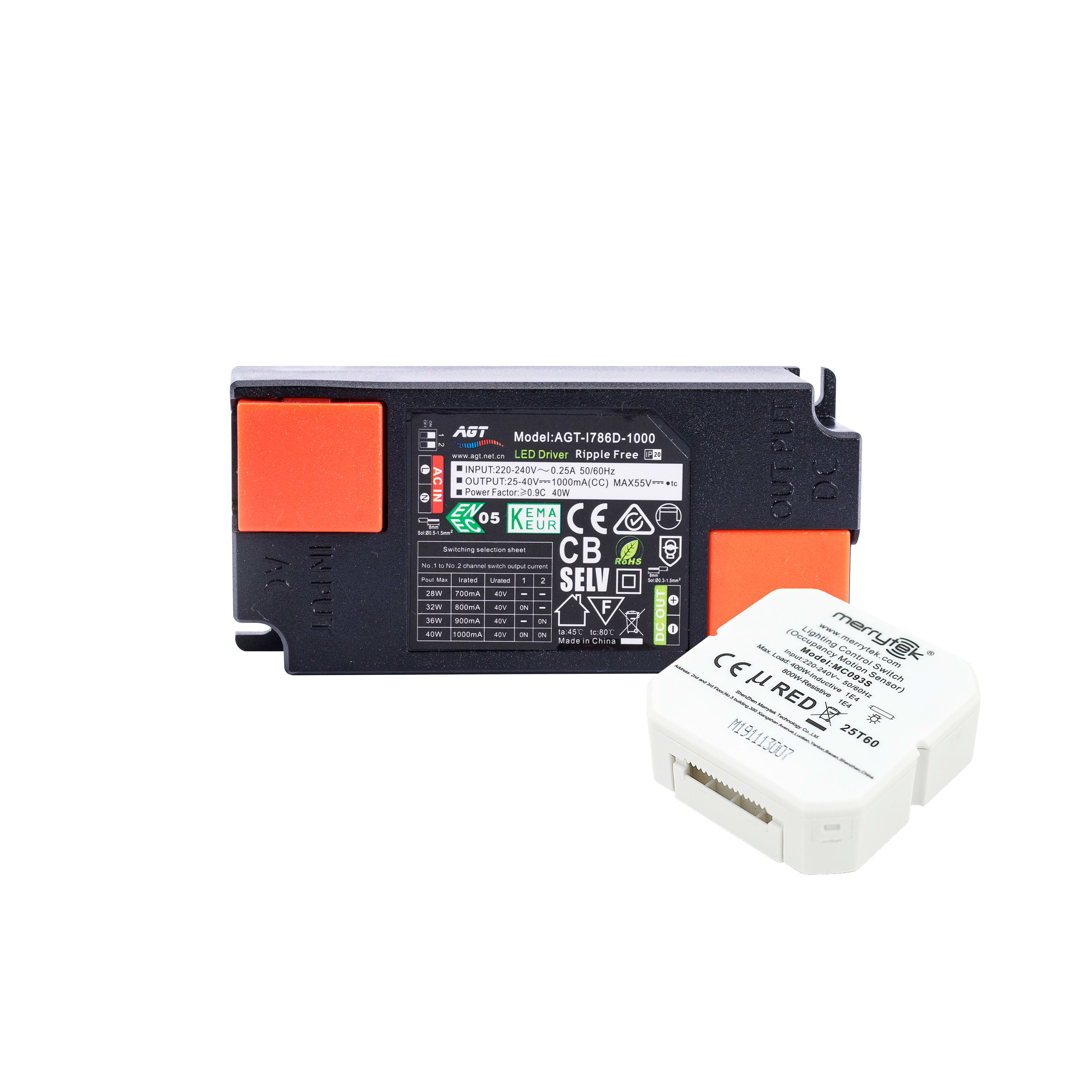 Unilamp - SWITCH SENSORDRIVER 500mA LP2 FOR LED PANEL 32W LINECT