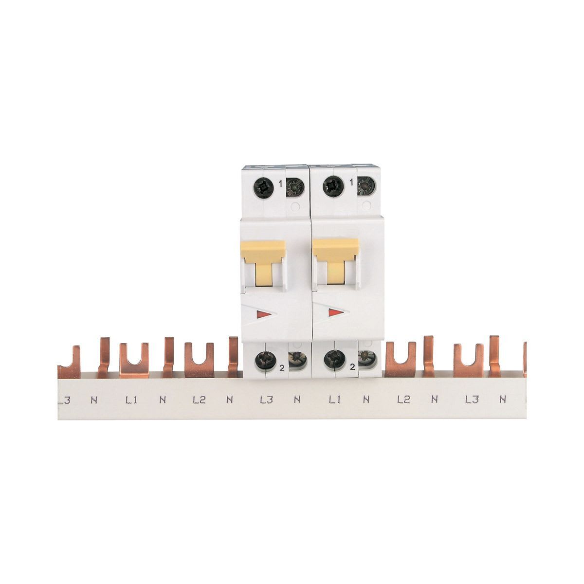 Eaton Electric - SAMLESKINNE Z-GSV-16/3P+3N/9  N,L1,N,L2,N,L3 3-FAS+N 247MM