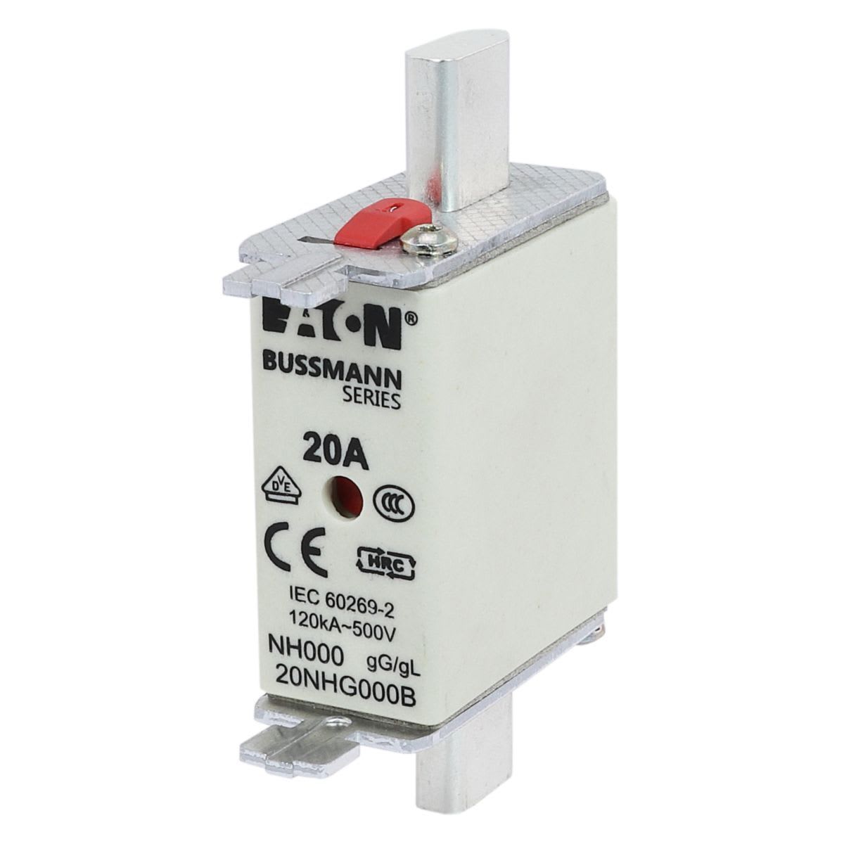 Eaton Electric - NH FUSE 20A 500V GL/GG SIZE 0