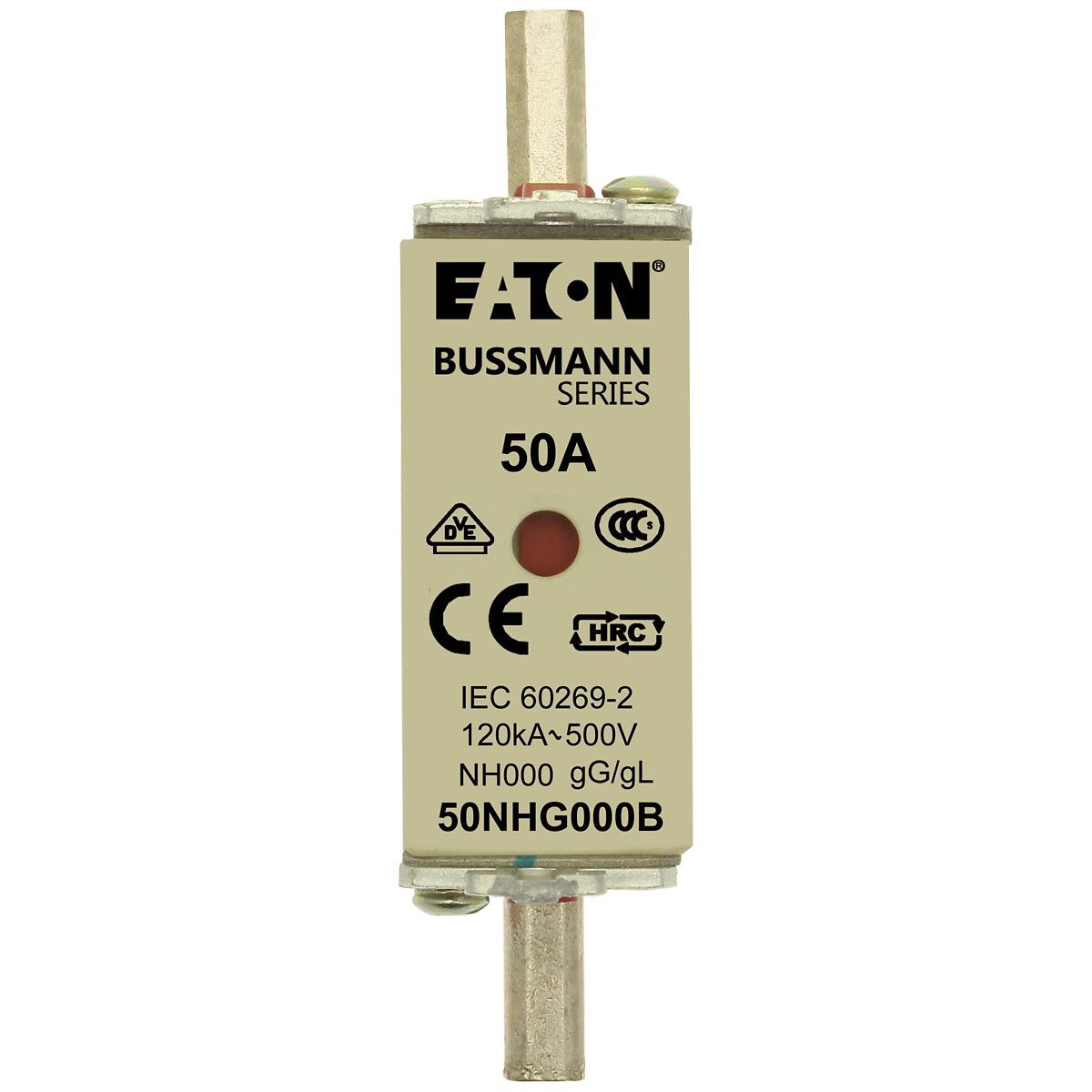 Eaton Electric - NH FUSE 50A 500V GL/GG SIZE 0