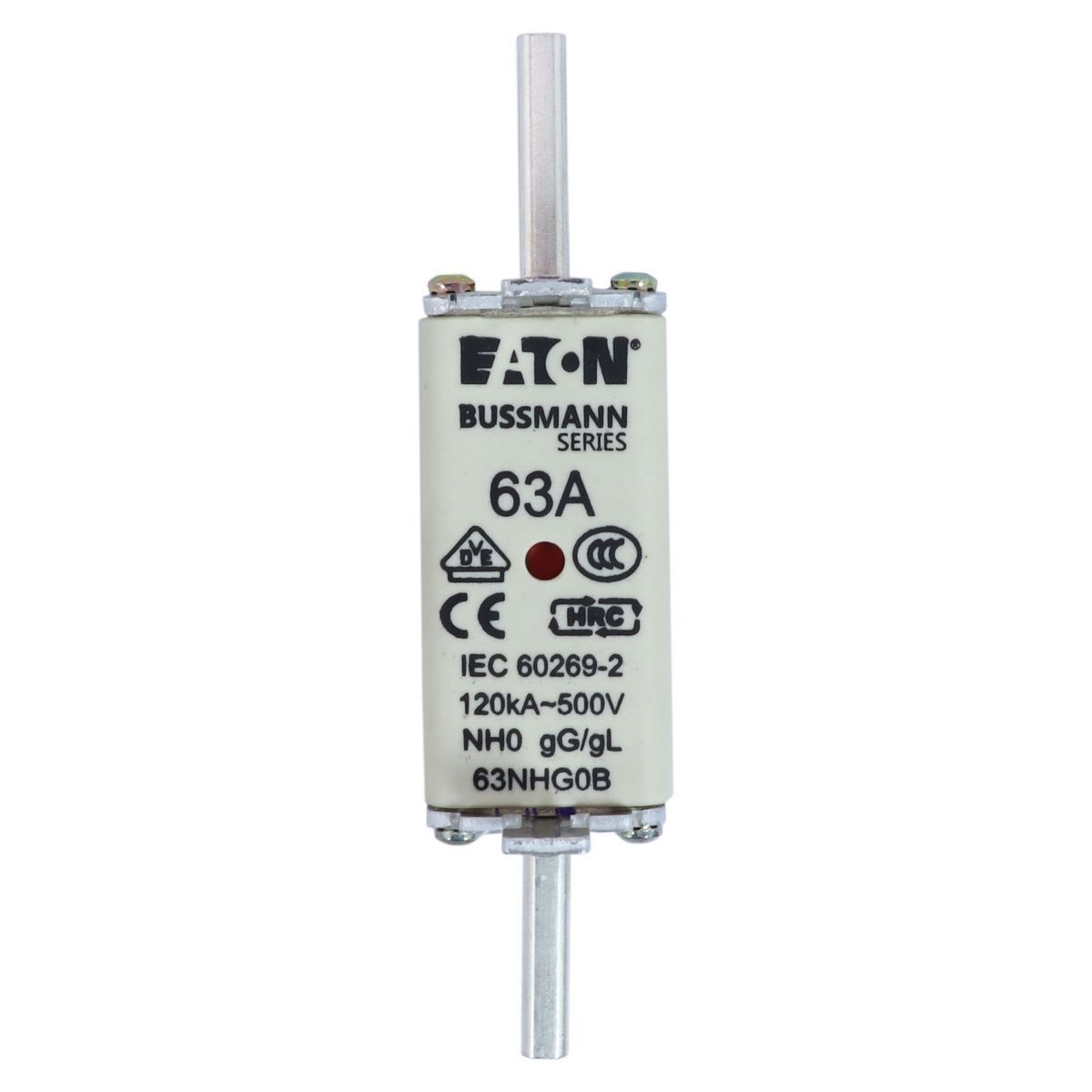 Eaton Electric - NH FUSE 63A 500V GL/GG SIZE 0
