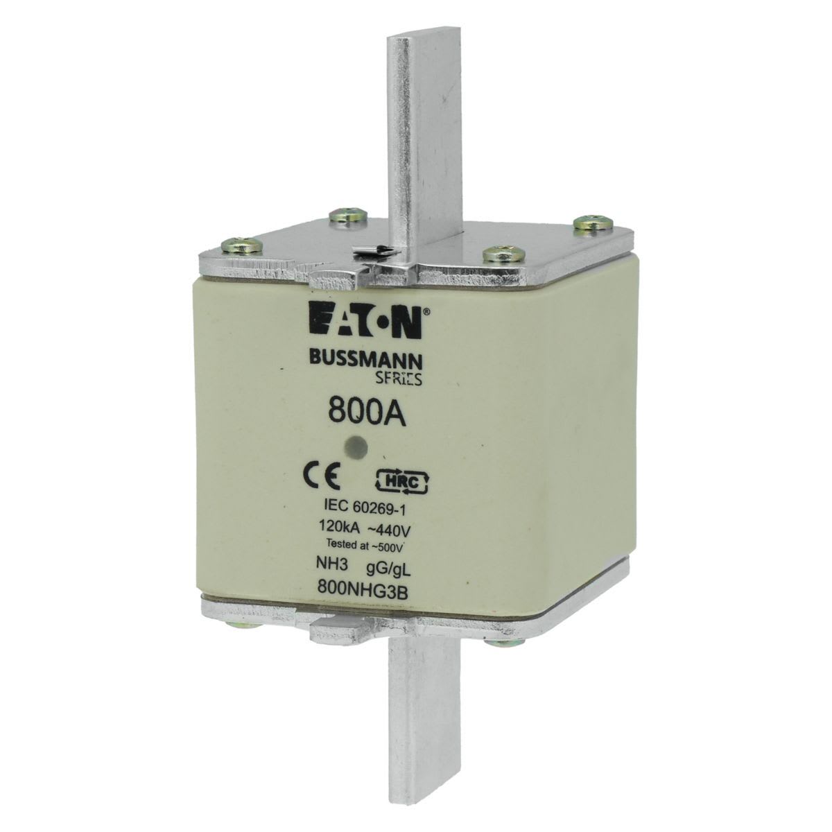 Eaton Electric - BUSSMANN 800A 440V NH3 GG
