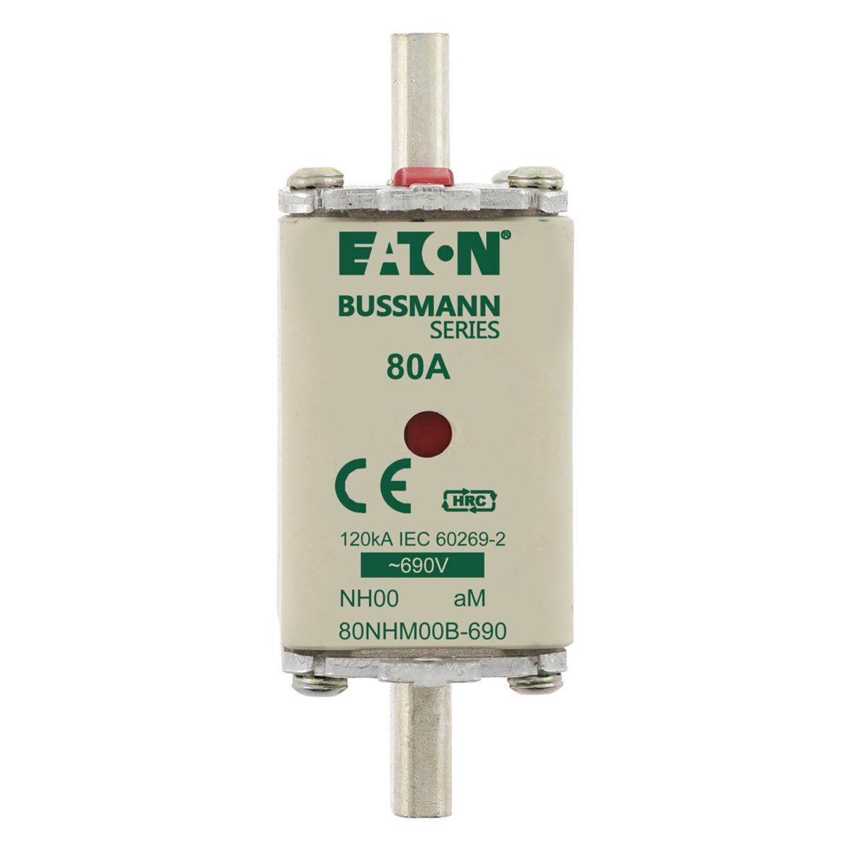 Eaton Electric - NH FUSE 80AMP 690V aM SIZE 00