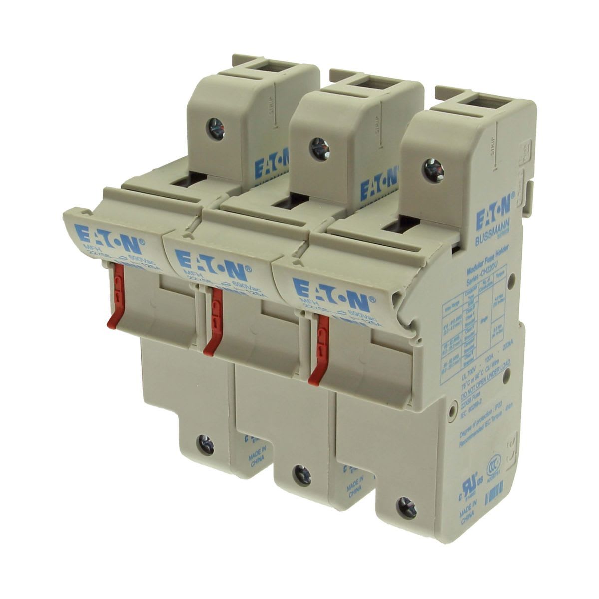 Eaton Electric - Modulær sikringsholder 125A 3pol 22X58MM CH223DU