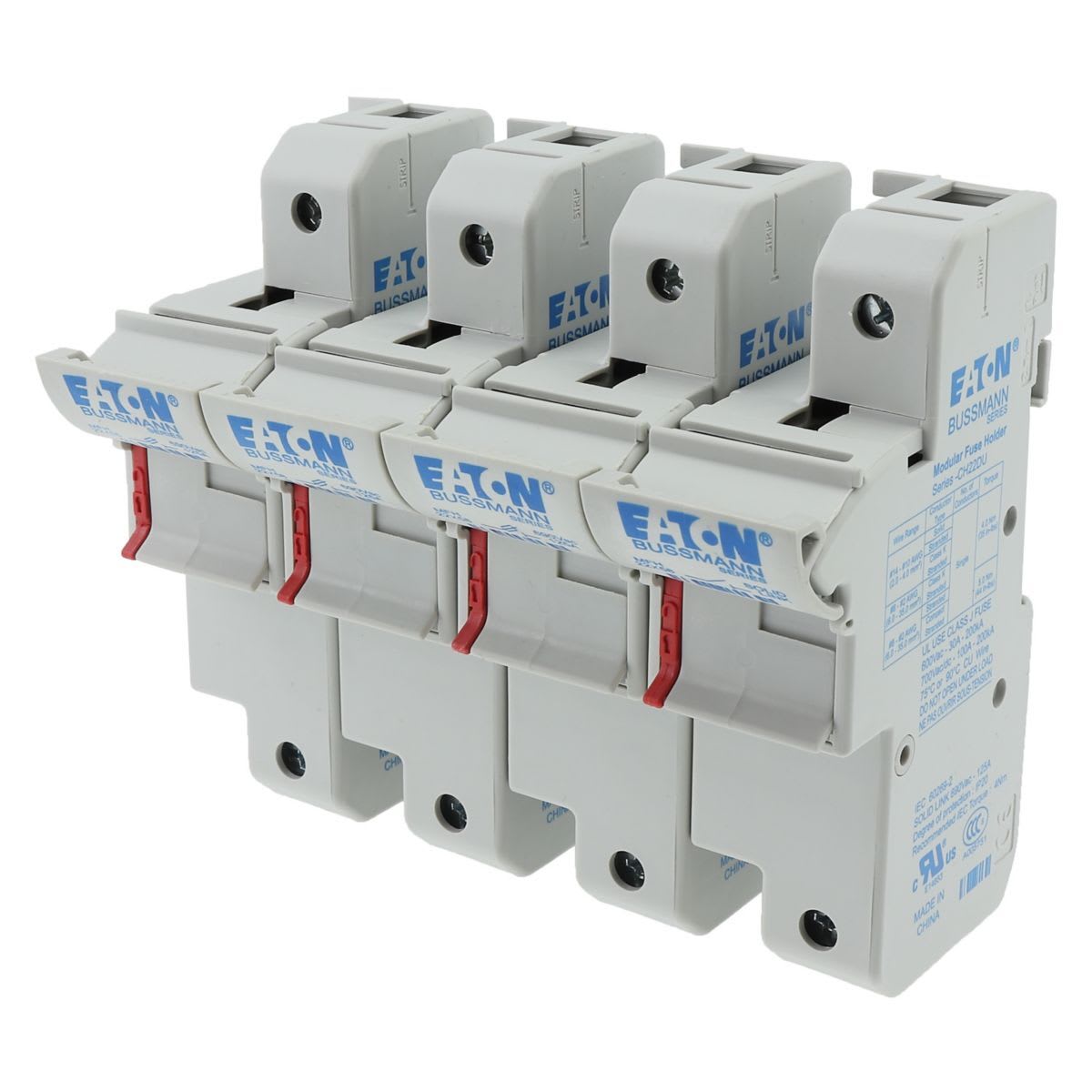Eaton Electric - Modulær sikringsholder 125A 3pol + N  22X58MM