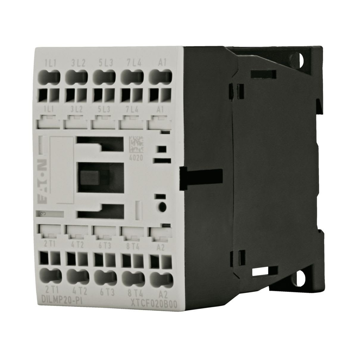 Eaton Electric - Kontaktor, 4 pol, AC drift, AC-1: 22 A, 220 V 50/60 Hz, Push in klemmer