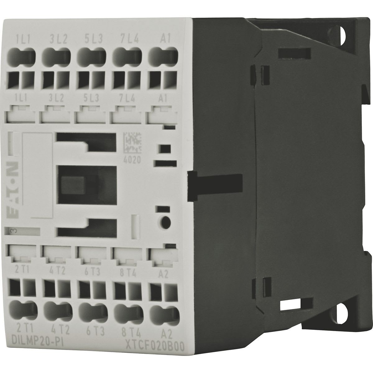 Eaton Electric - Kontaktor, 4 pol, AC drift, AC-1: 22 A, 24 V 50/60 Hz, Push in klemmer