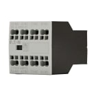Eaton Electric - Hjelpekontakt, 4 pol, Ith= 16 A, 1 N/O, 3 NC, Front montasje, Push in , DILA, DILM7-38A