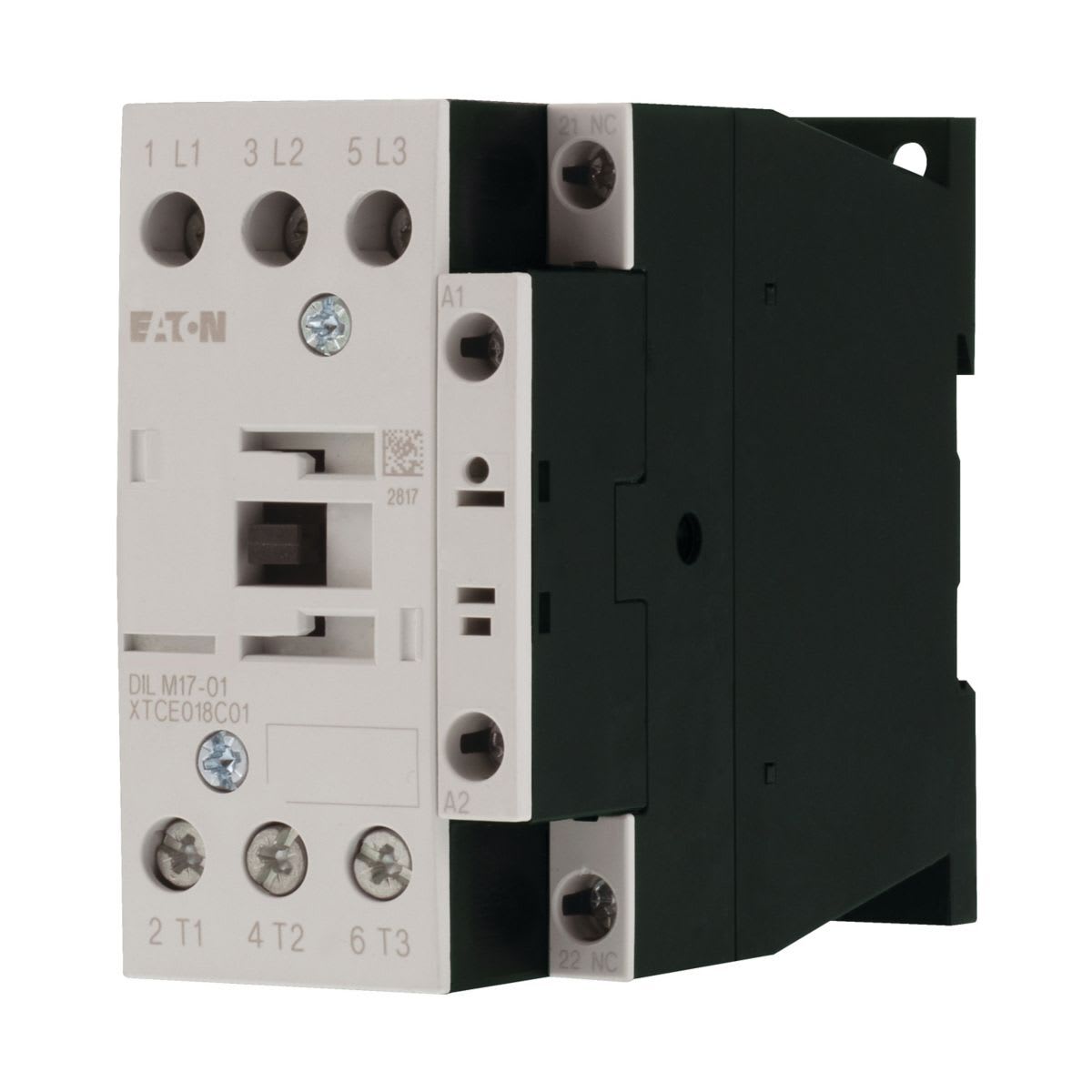 Eaton Electric - Kontaktor, 3 poler, 400V 7.5 kW, 1 NC, 24 V 50 Hz,