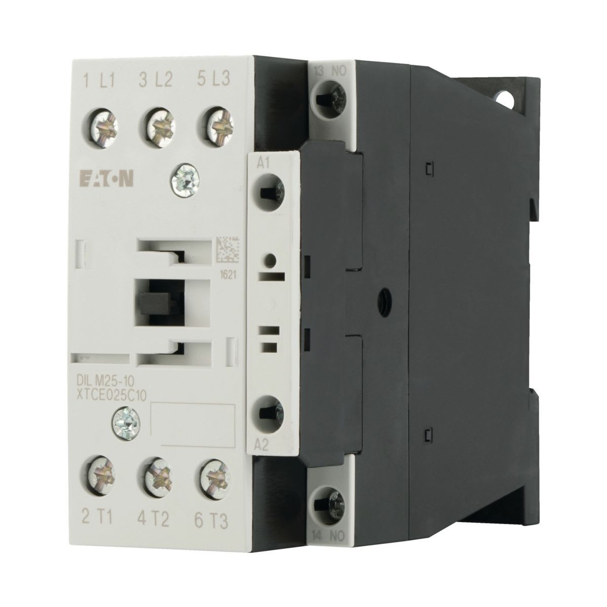 Eaton Electric - Kontaktor, 3 poler, 400V 11 kW, 1 N/O, 230 V 50 Hz, 240 V 60 Hz,
