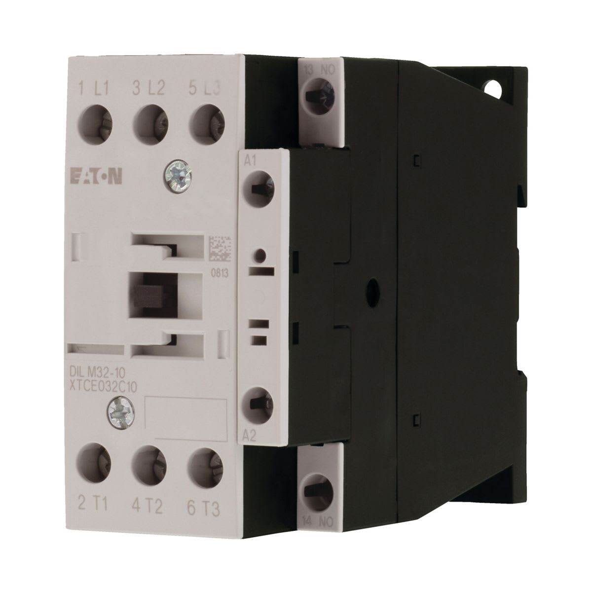 Eaton Electric - Kontaktor, 3 poler, 400V 15 kW, 1 N/O, 110 V 50 Hz, 120 V 60 Hz,