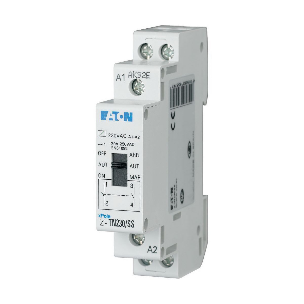 Eaton Electric - Z-TN230/SS INST.RELE M/ AV-PÅ 2NO 230V50