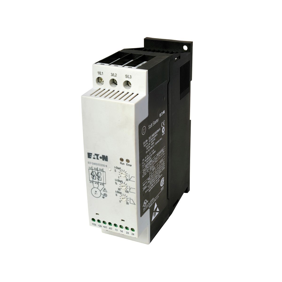 Eaton Electric - Mykstarter, 70 A, 200 - 480 V AC, Us= 24 V AC/DC, rammestørrelse FS3