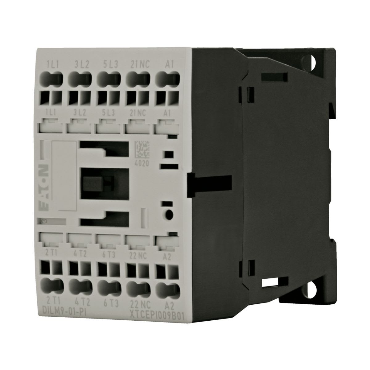 Eaton Electric - Kontaktor, 3-polet, 380 V 400 V 4 kW, 1 NC, 220 V 50/60 Hz, AC -Styring,  PI