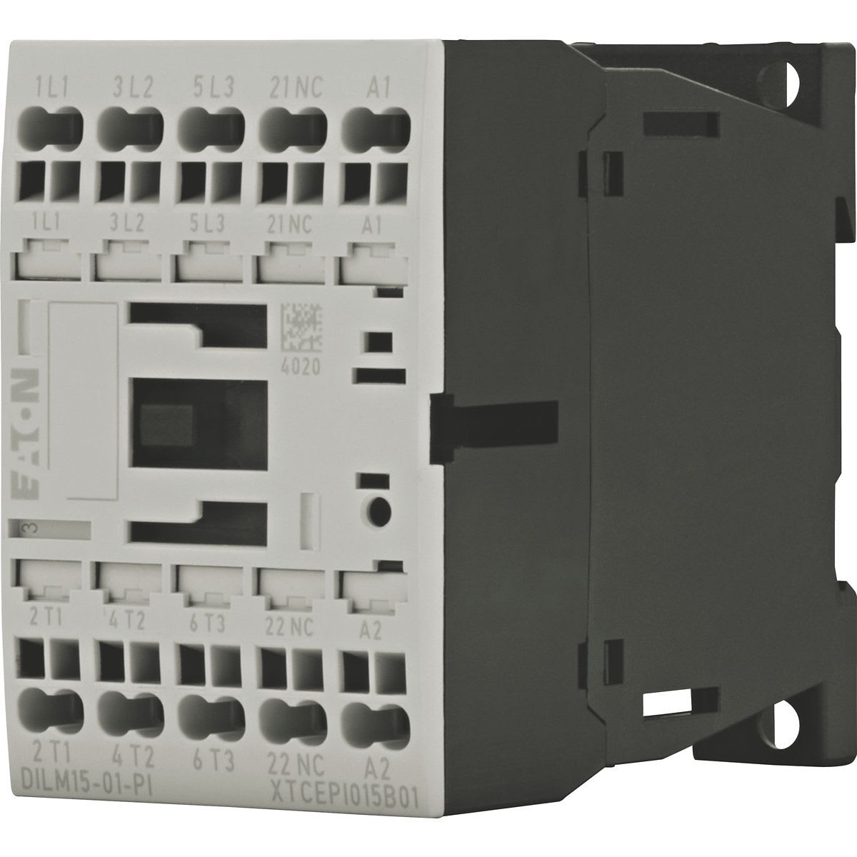 Eaton Electric - Kontaktor, 3-polet, 380 V 400 V 7.5 kW, 1 NC, 230 V 50 Hz, 240 V 60 Hz, AC -Styring,  PI