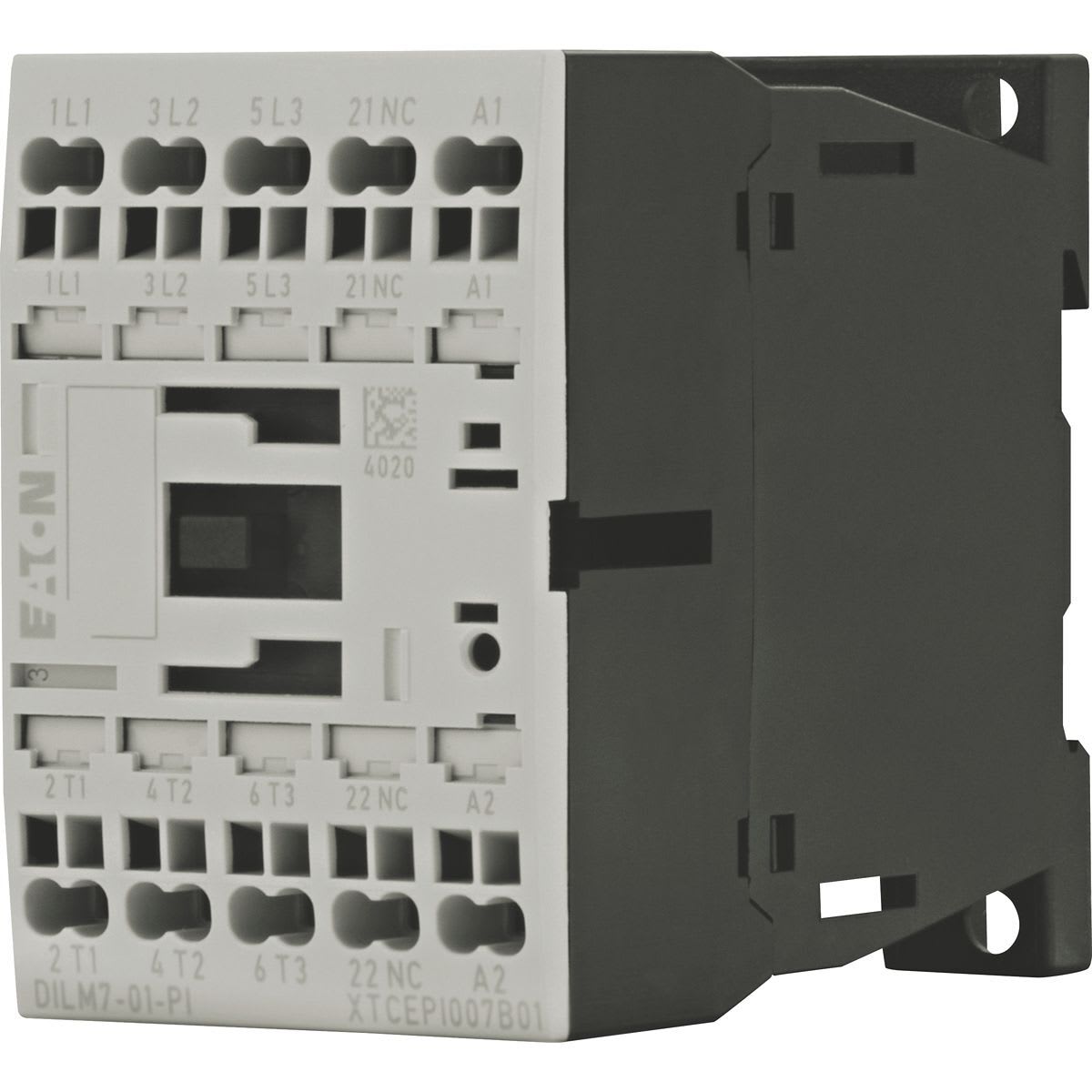 Eaton Electric - Kontaktor, 3-polet, 380 V 400 V 3 kW, 1 NC, 24 V 50/60 Hz, AC -Styring,  PI