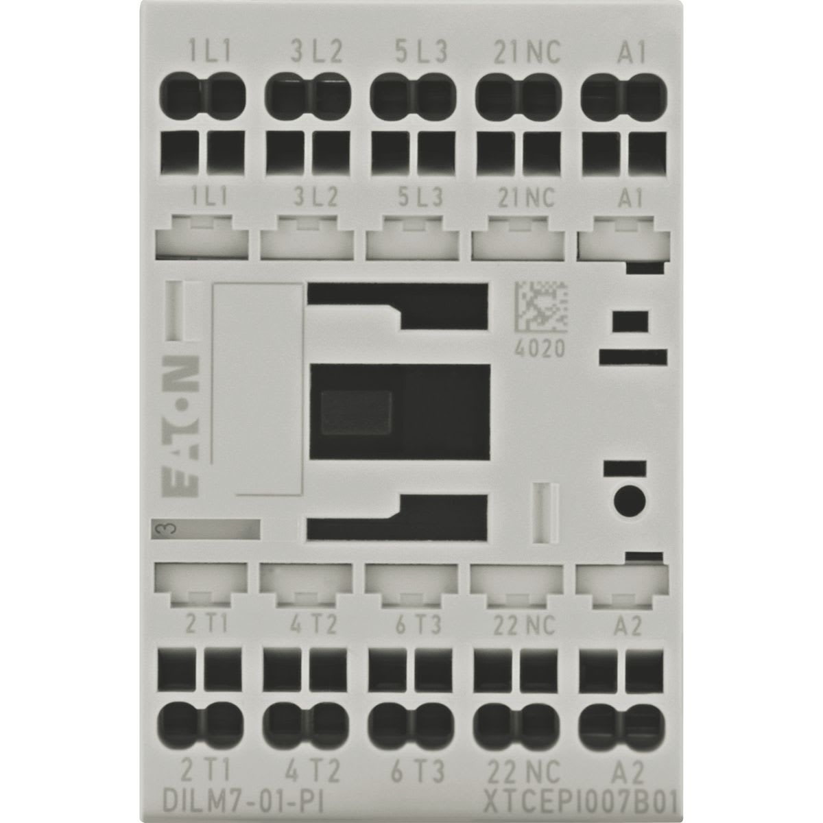 Eaton Electric - Kontaktor, 3-polet, 380 V 400 V 3 kW, 1 NC, 42 V 50 Hz, 48 V 60 Hz, AC -Styring,  PI