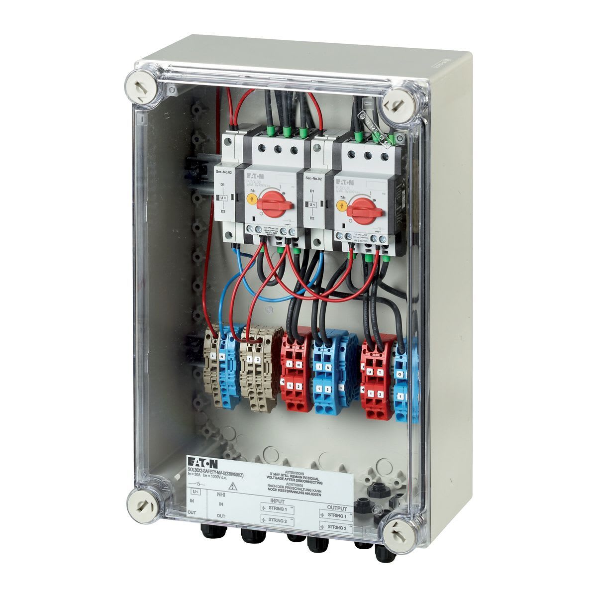 Eaton Electric - SOL30X2-SAFETY-MC4-U(230V50HZ) Brannmanns bryter, for 2 stre