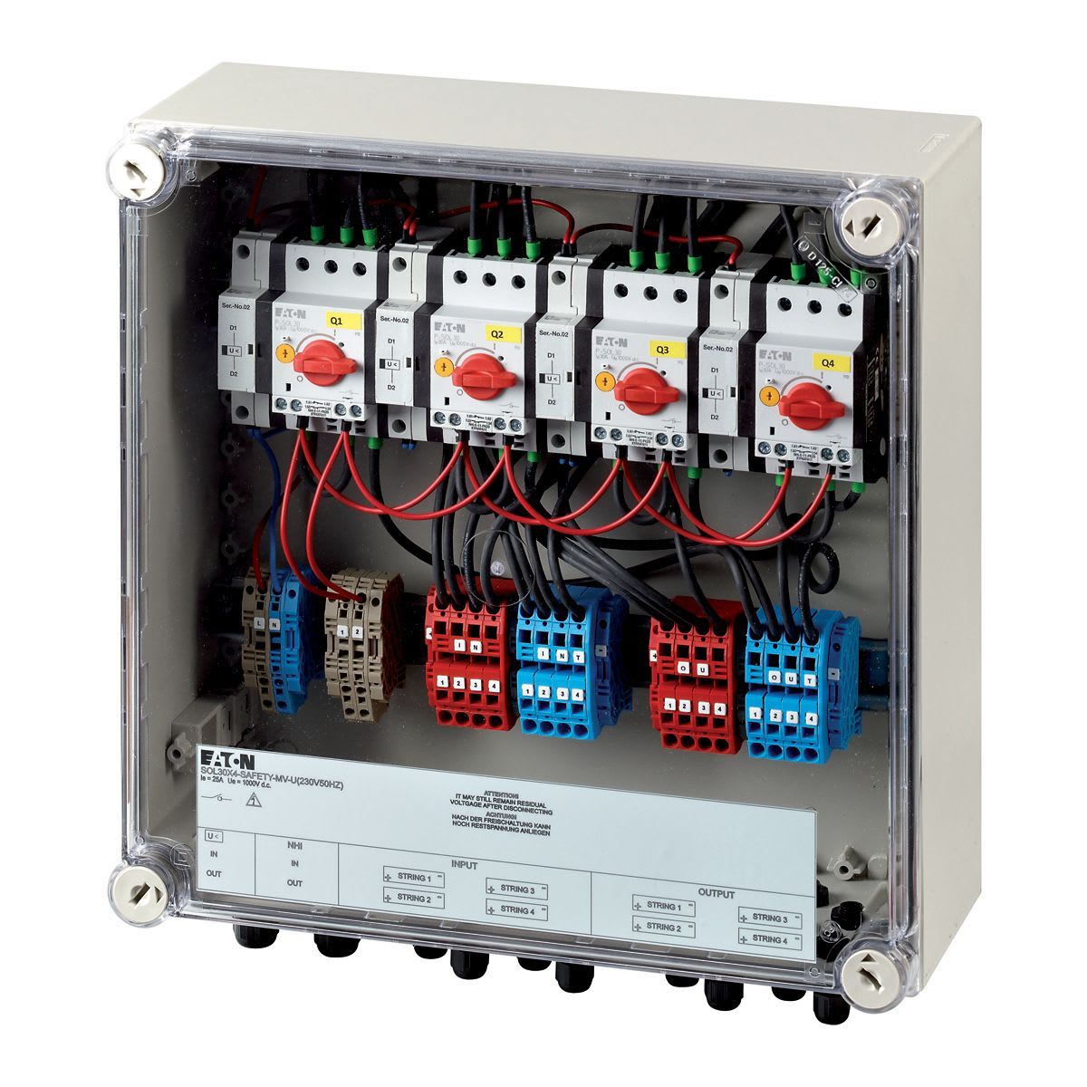 Eaton Electric - SOL30X4-SAFETY-MC4-U(230V50HZ) Brannmanns bryter, for 4 stre