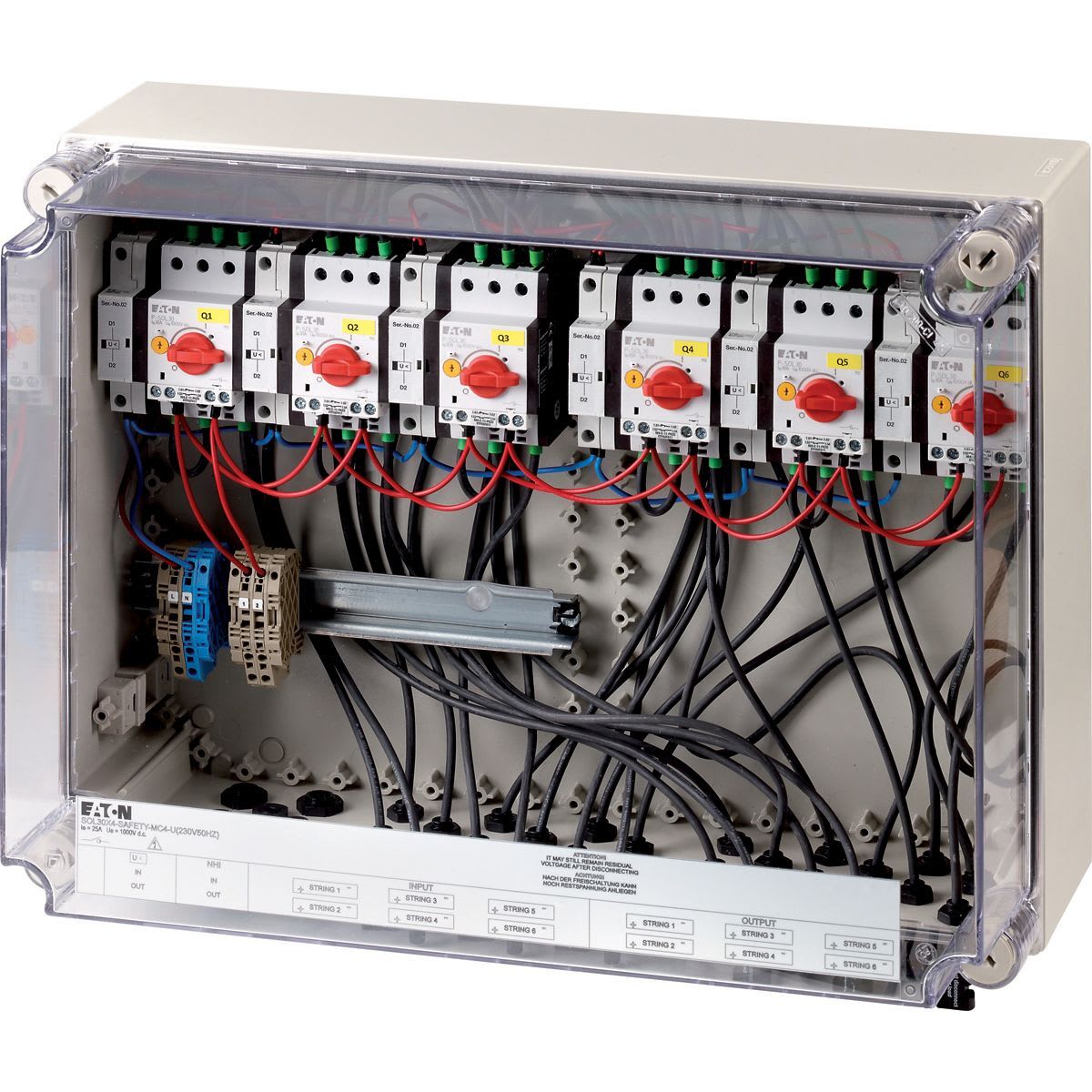 Eaton Electric - SOL30X6-SAFETY-MV-U(230V50HZ) Brannmanns bryter, for 6 stre
