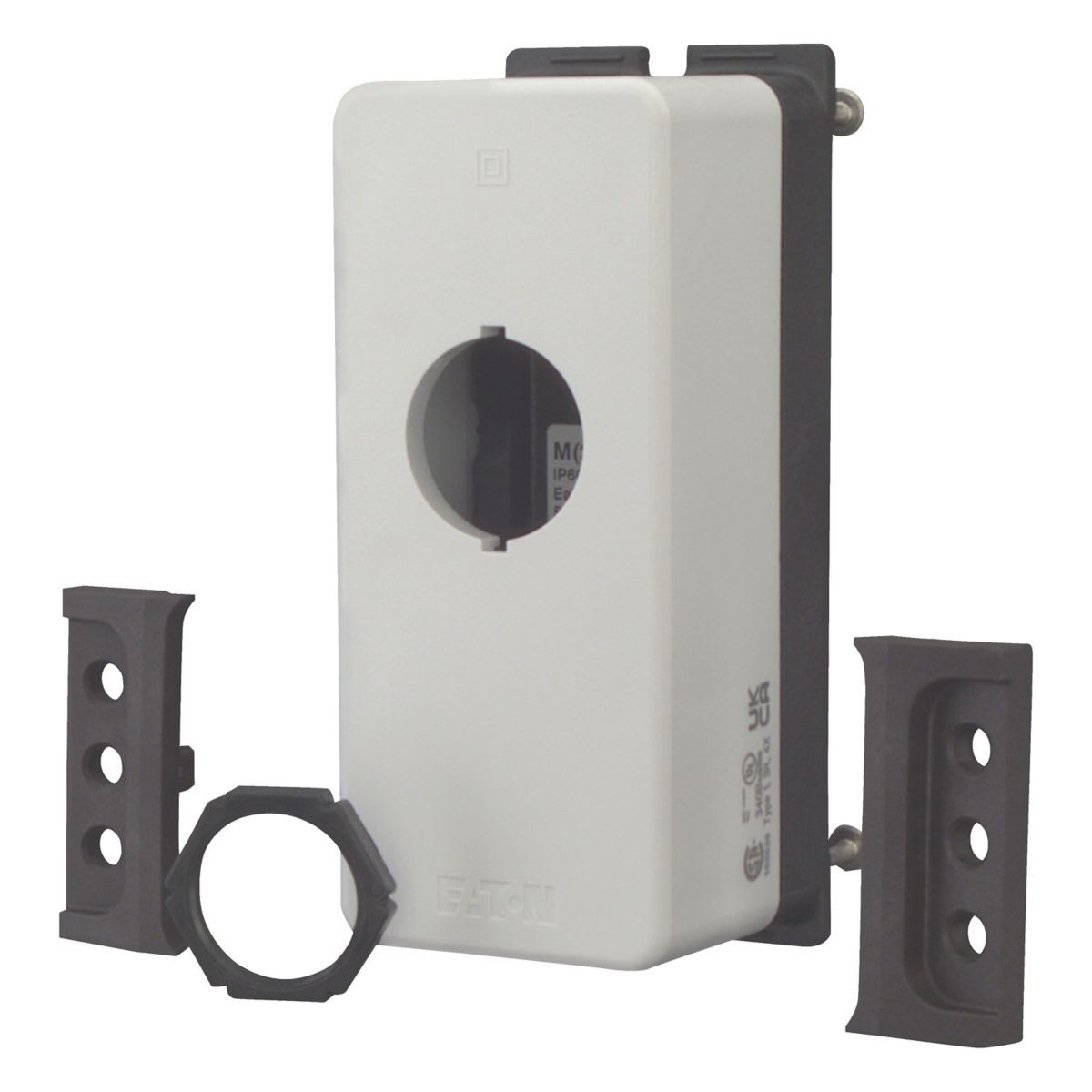 Eaton Electric - Kapsling, flat, 1 hull til montering