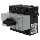 Eaton Electric - Lastskillebryter, DMM, 125 A, 4 pol, med blå vrigrep (Type C) og drivaksel,