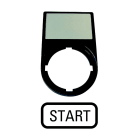 Eaton Electric - M22S-ST-GB1 Grav. skilt: START inkl. skilt