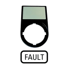 Eaton Electric - M22S-ST-GB8 Grav.skilt: Fault