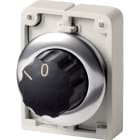 Eaton Electric - M30C-FWR Vender, Flat Front, med dreie