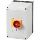 Eaton Electric - Kapsling for PKZ4, + vrigrep, rød/gul