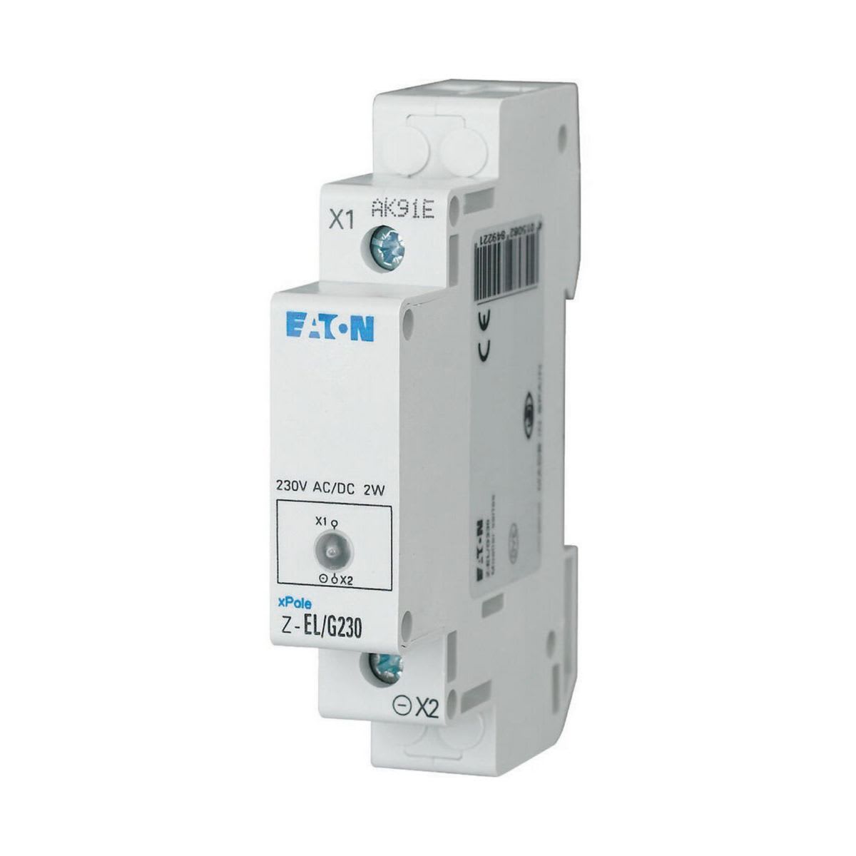 Eaton Electric - Z-EL/G230 (Z-L/G) SIGNALLAMPE GRØNN MOD.