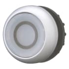 Eaton Electric - M22-DL-W-X0 Lystrykknapp, imp, hvit/stopp