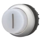 Eaton Electric - M22-DLH-W-X1 Lystrykknapp, imp, hvit/start
