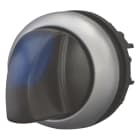 Eaton Electric - M22-WRLK3-B Vendebryter m/lys, fast 1-0-2, bl