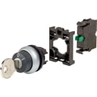 Eaton Electric - M22-WS-K10-BVP Kompl. Nøkkelbryter 1NO, 0 -