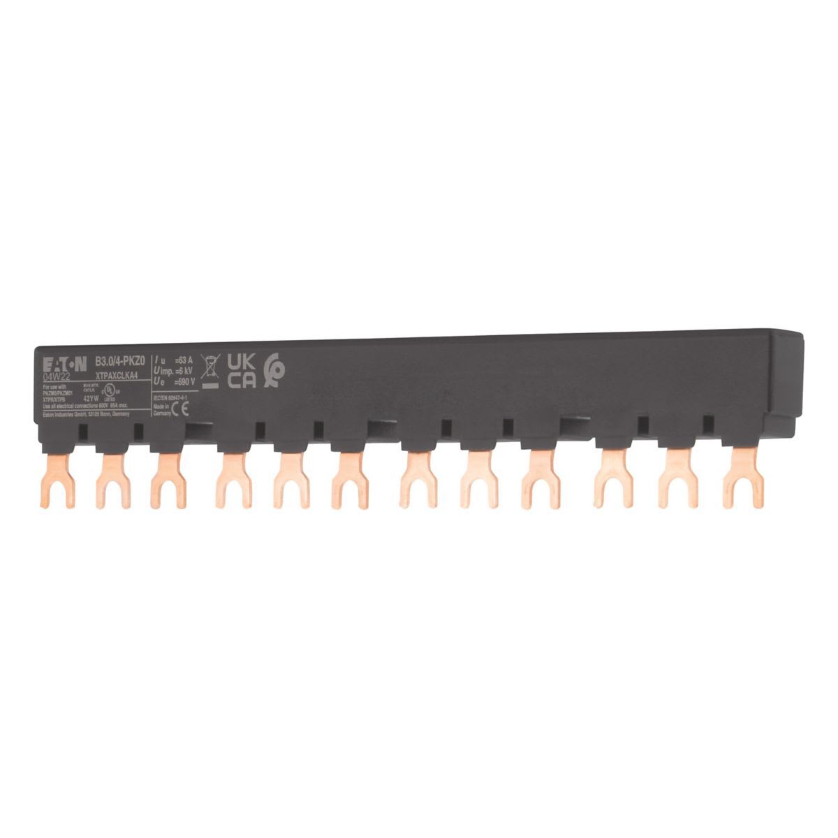 Eaton Electric - SAMLESKINNE 4BR.  B3.0/4-PKZ0  FOR 4 MOTORV.BRYTERE MOELLER
