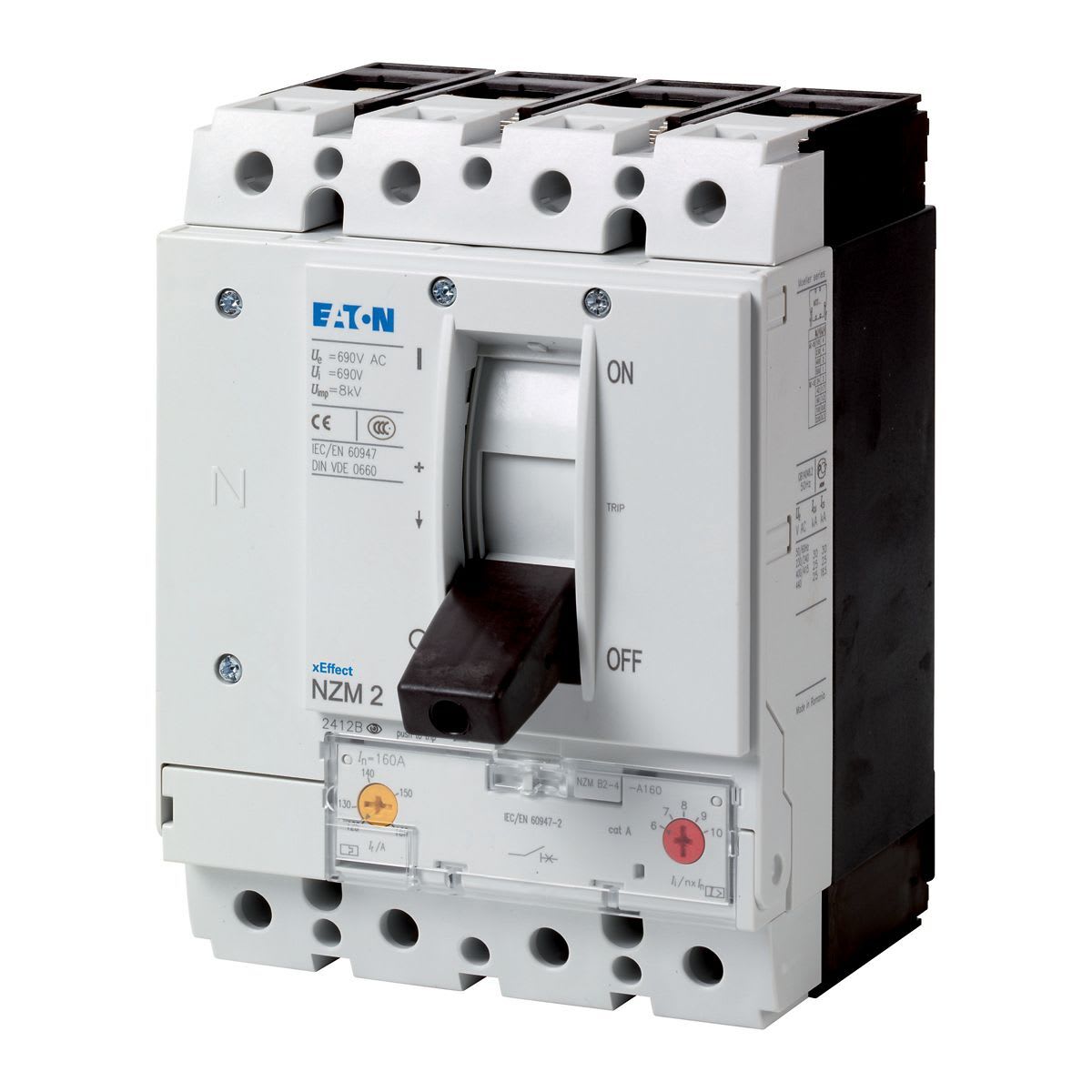 Eaton Electric - NZMH2-4-A200 Effektbryter 150 kA NZM2 A-ve