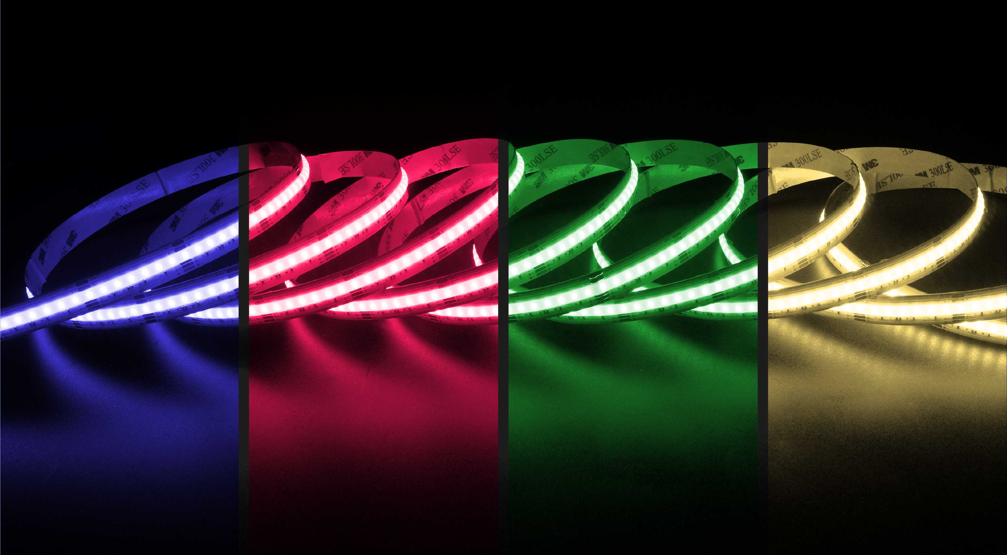 Aneta Lighting - Scanstrip RGBW COB IP20 21W/m RGB+2700K LED-stripe
