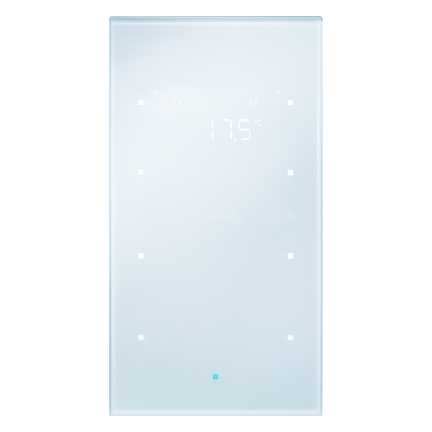 Tebis - TS 3 K GLASS ALU M TERMOSTAT