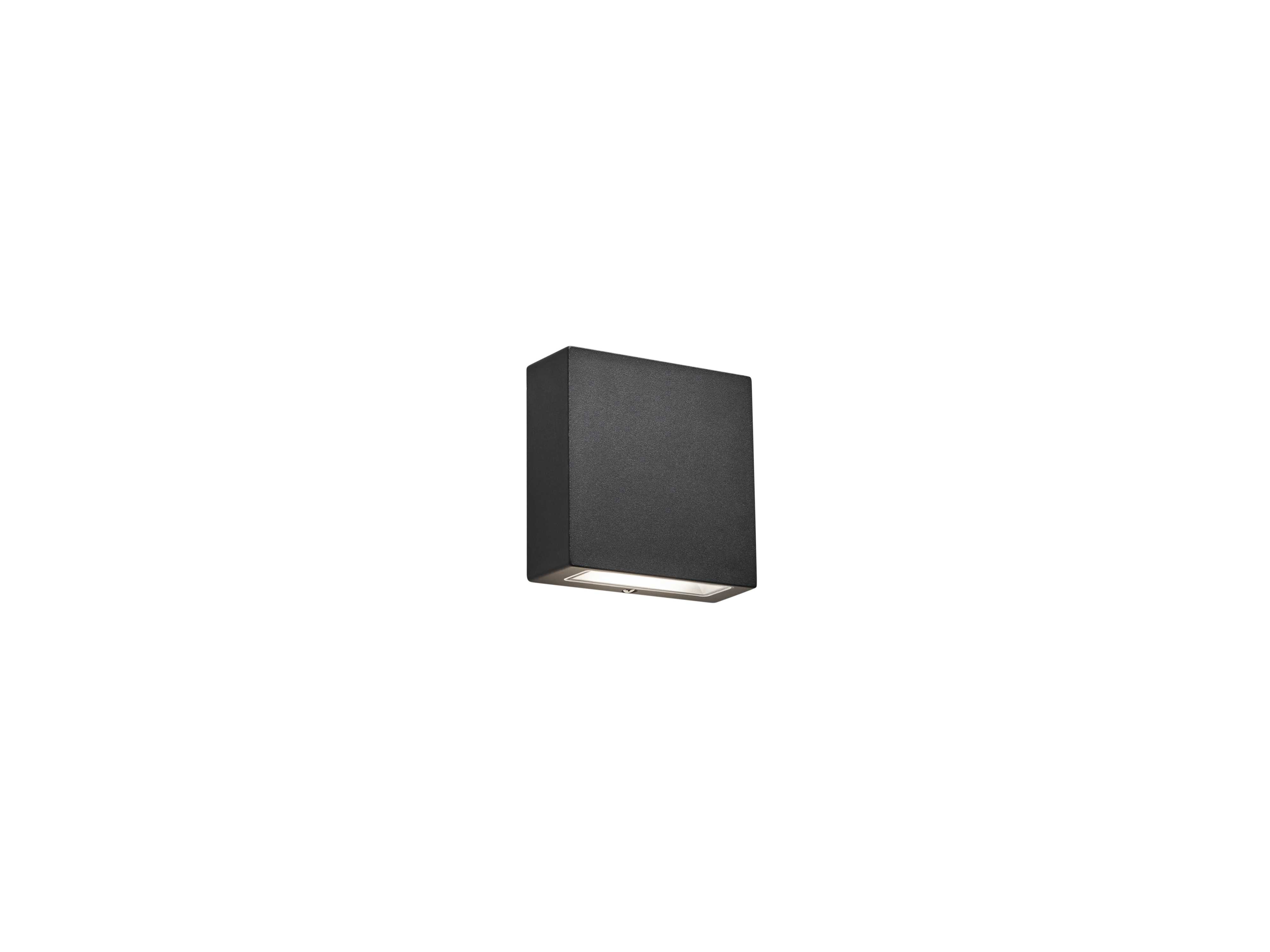 Hide-a-lite - Pixo S I Svart 2700K/3000K/4000K, 280–940 lm, 3,5–11 W, 90° spredn., IP65, IK10. Fasedimbar driver.