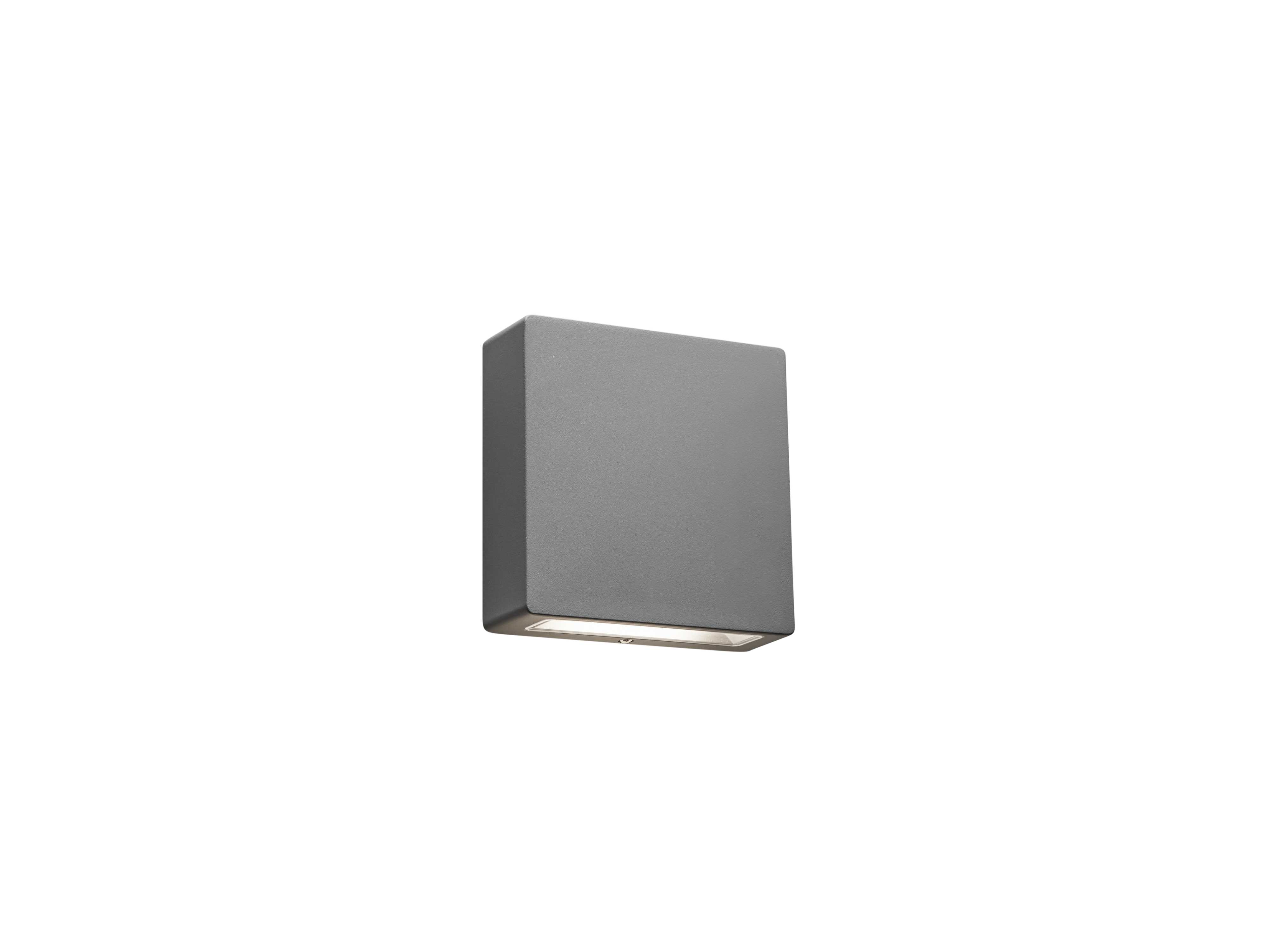 Hide-a-lite - Pixo M I Grå 2700K/3000K/4000K, 490–1790 lm, 6–21 W, 90° spredn., IP65, IK10. Fasedimbar driver.