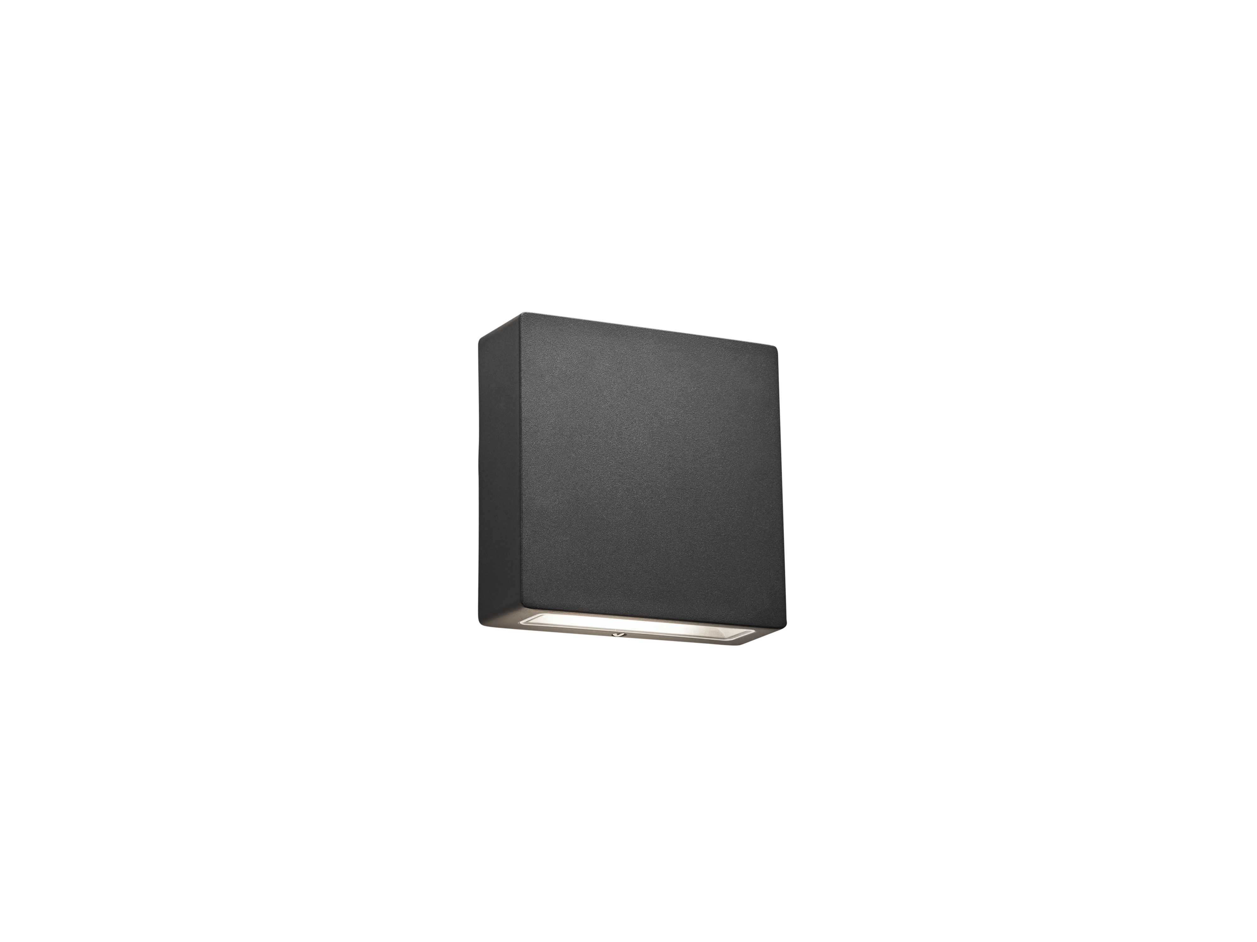 Hide-a-lite - Pixo M II Svart 2700K/3000K/4000K, 940–3560 lm, 12–42 W, 2x90° spredn, IP65, IK10. Fasedimbar driver