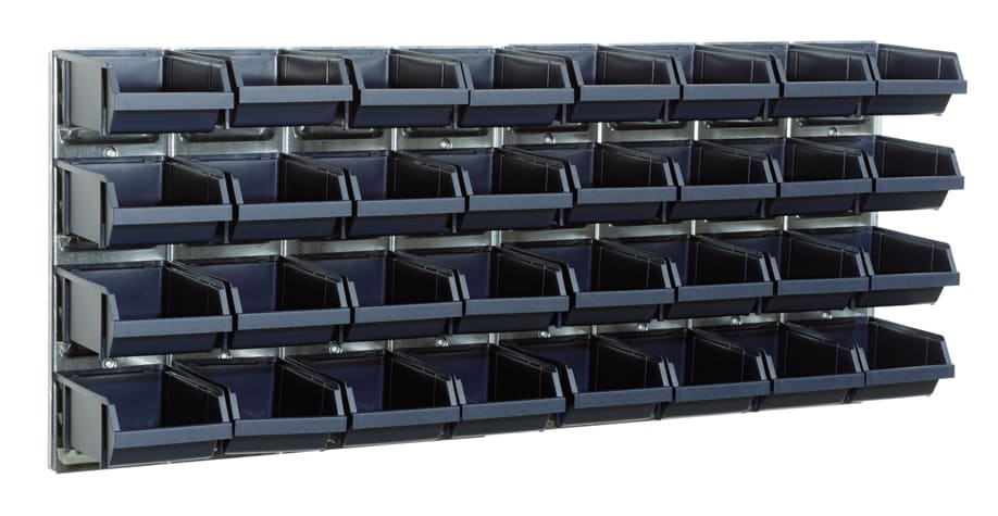 Raaco - Lagerkassepanel BWP 32x3 Panel komplett med kasser