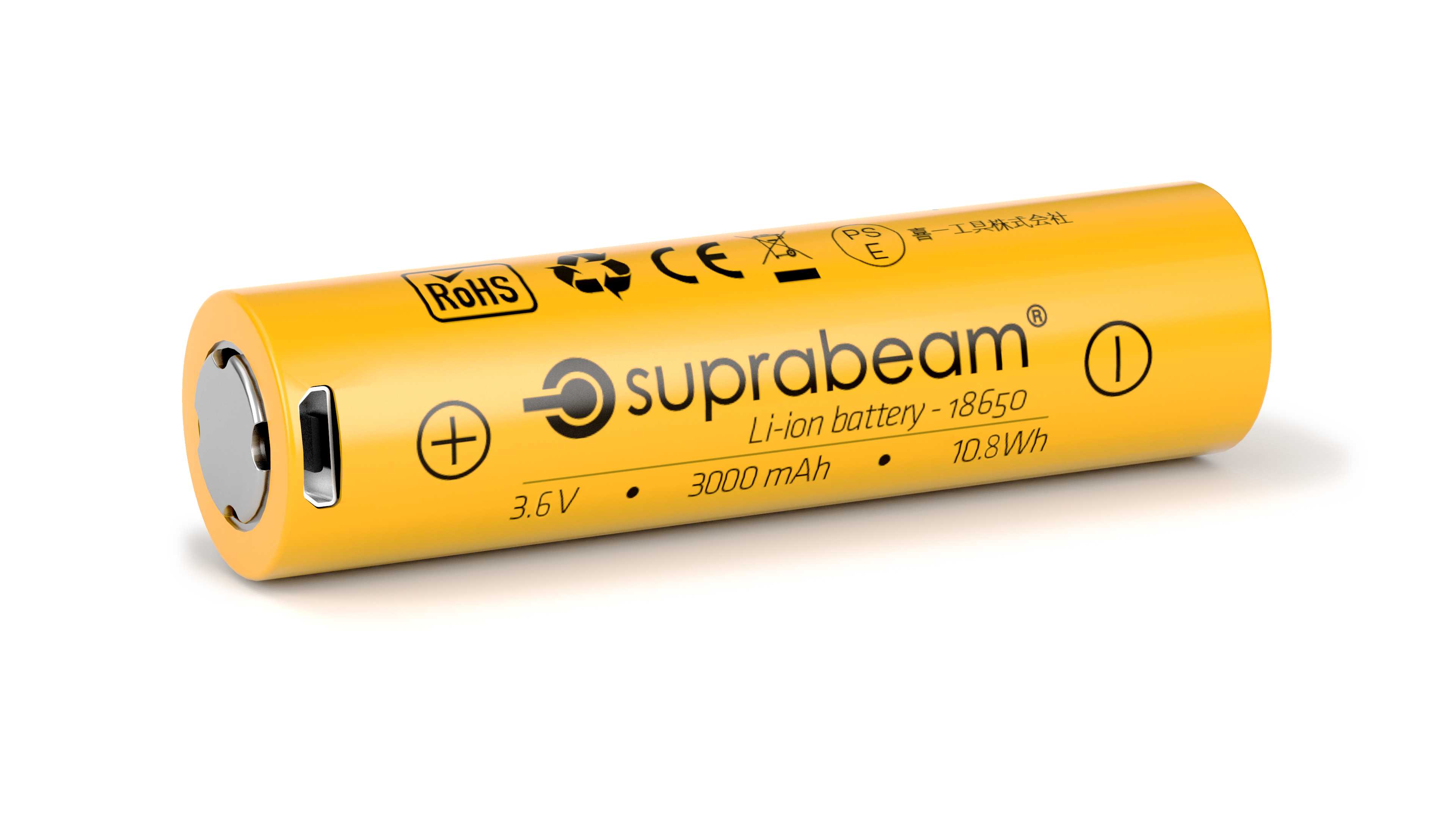 Suprabeam - BATTERI M6 LI-ION 3000 MAH USB-C