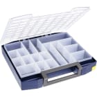 Raaco - Sortimentsskrin 80 8x8-18 Skrin kpl med 18 innsatser