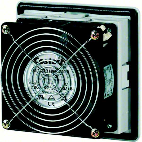 Hager - Vifter til elektroskap, 230 V, 20 W, 115 m3/h, 250x250mm