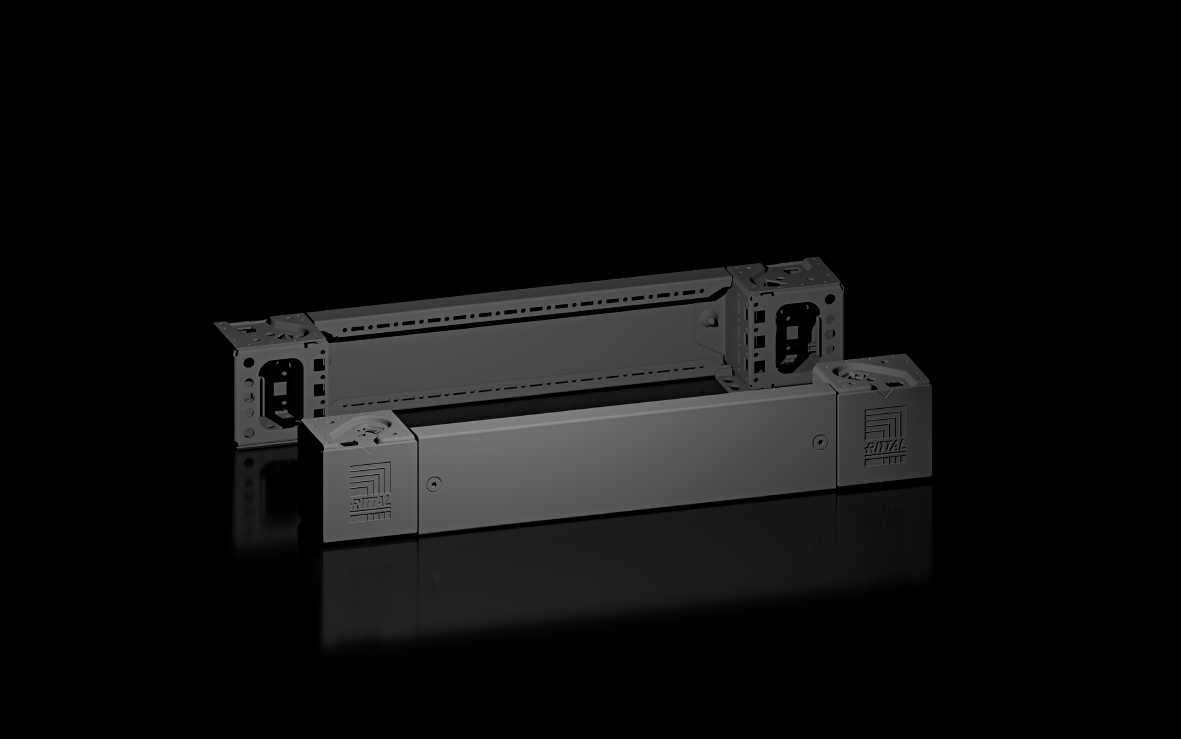 Rittal - VX Sokkel inkl foran/bak pane