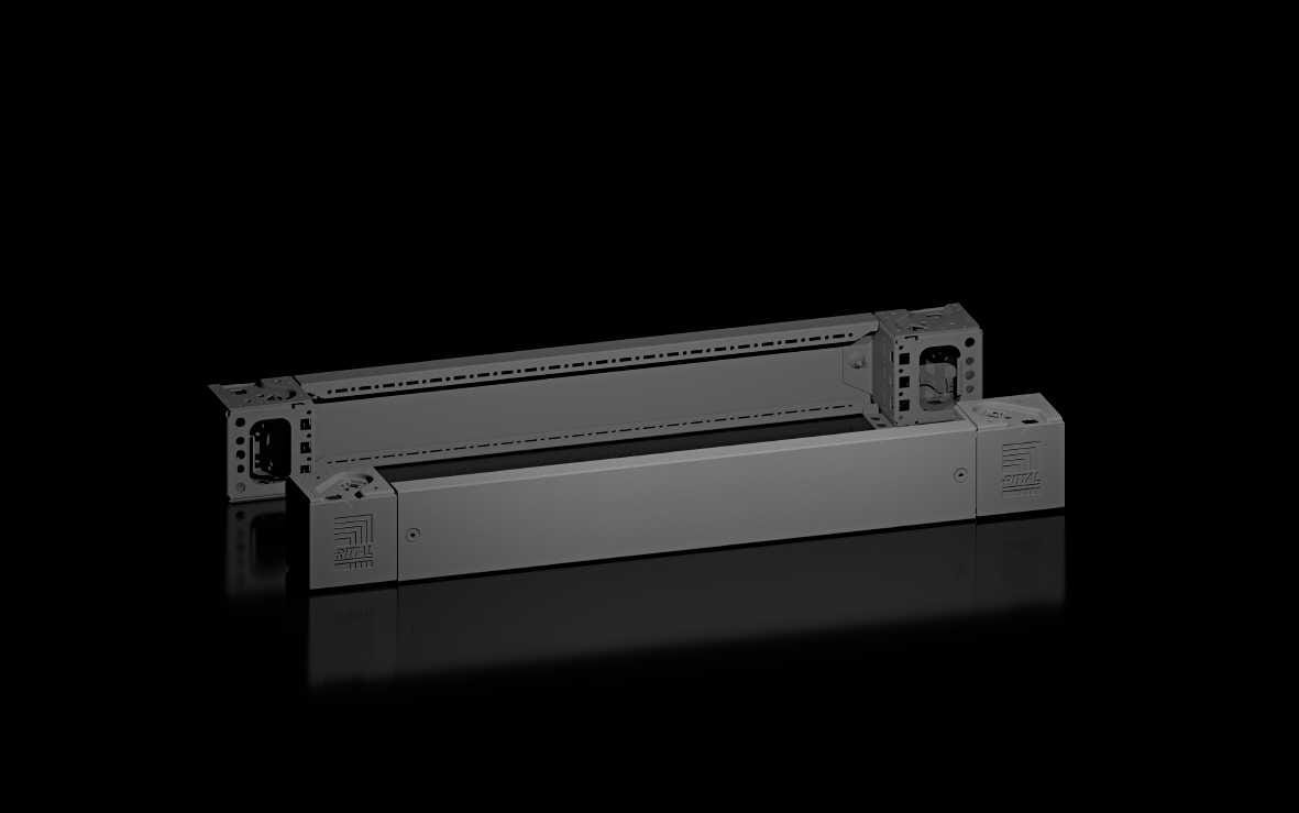 Rittal - VX Sokkel inkl foran/bak pane